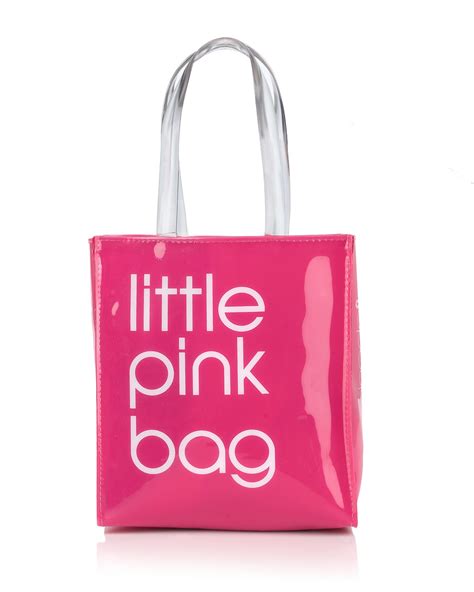 bloomingdale's little pink bag.